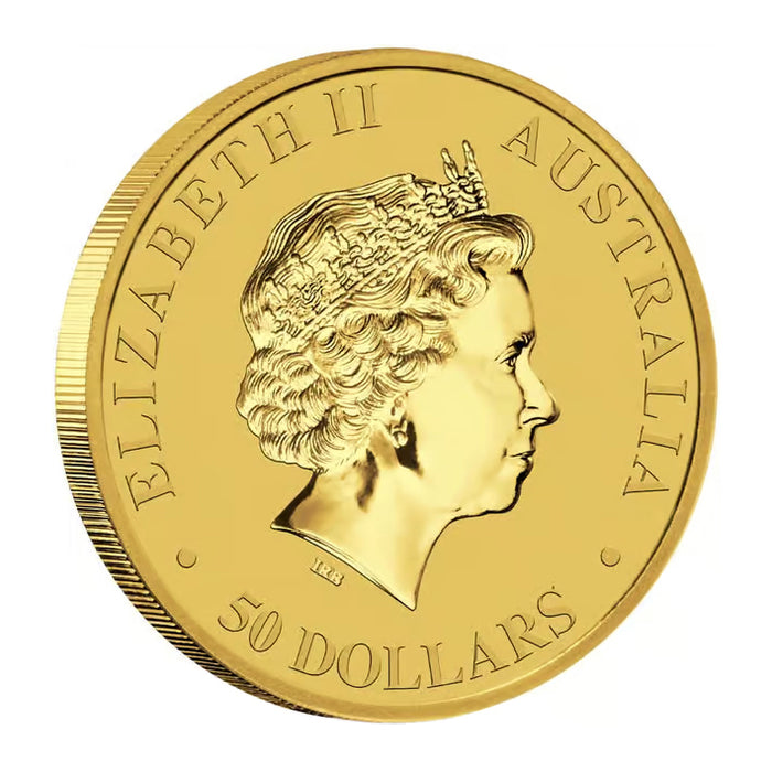 2017 Perth Mint Kangaroo Gold Coin - 1/2oz
