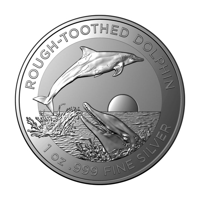 2023 Royal Australian Mint Rough-Toothed Dolphin Silver Coin - 1oz