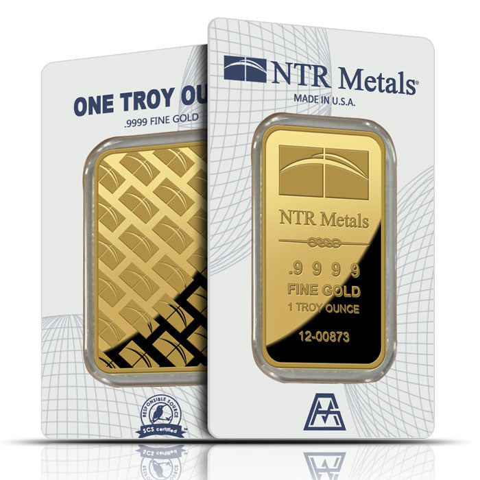 NTR Metals Gold Minted Bar - 1oz