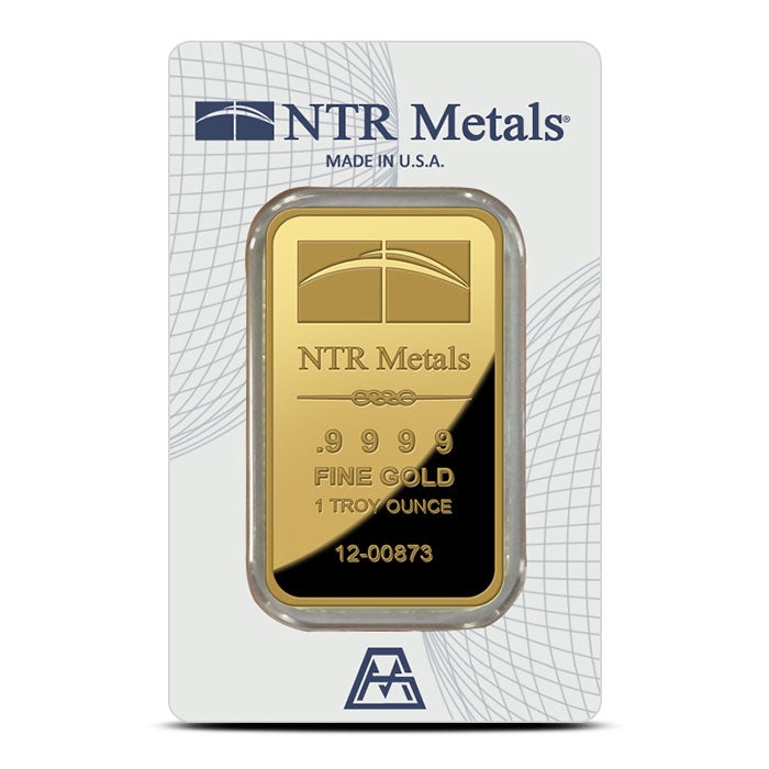 NTR Metals Gold Minted Bar - 1oz