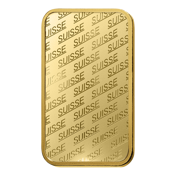 PAMP Suisse Gold Minted Bar - 1oz