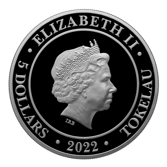 2022 Tokelau Goddess Europa Silver Bullion Coin - 1oz