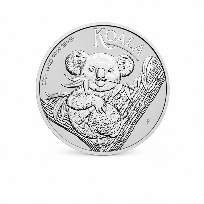 2026 Perth Mint Koala Silver Coin - 1kg | Bulk Bullion