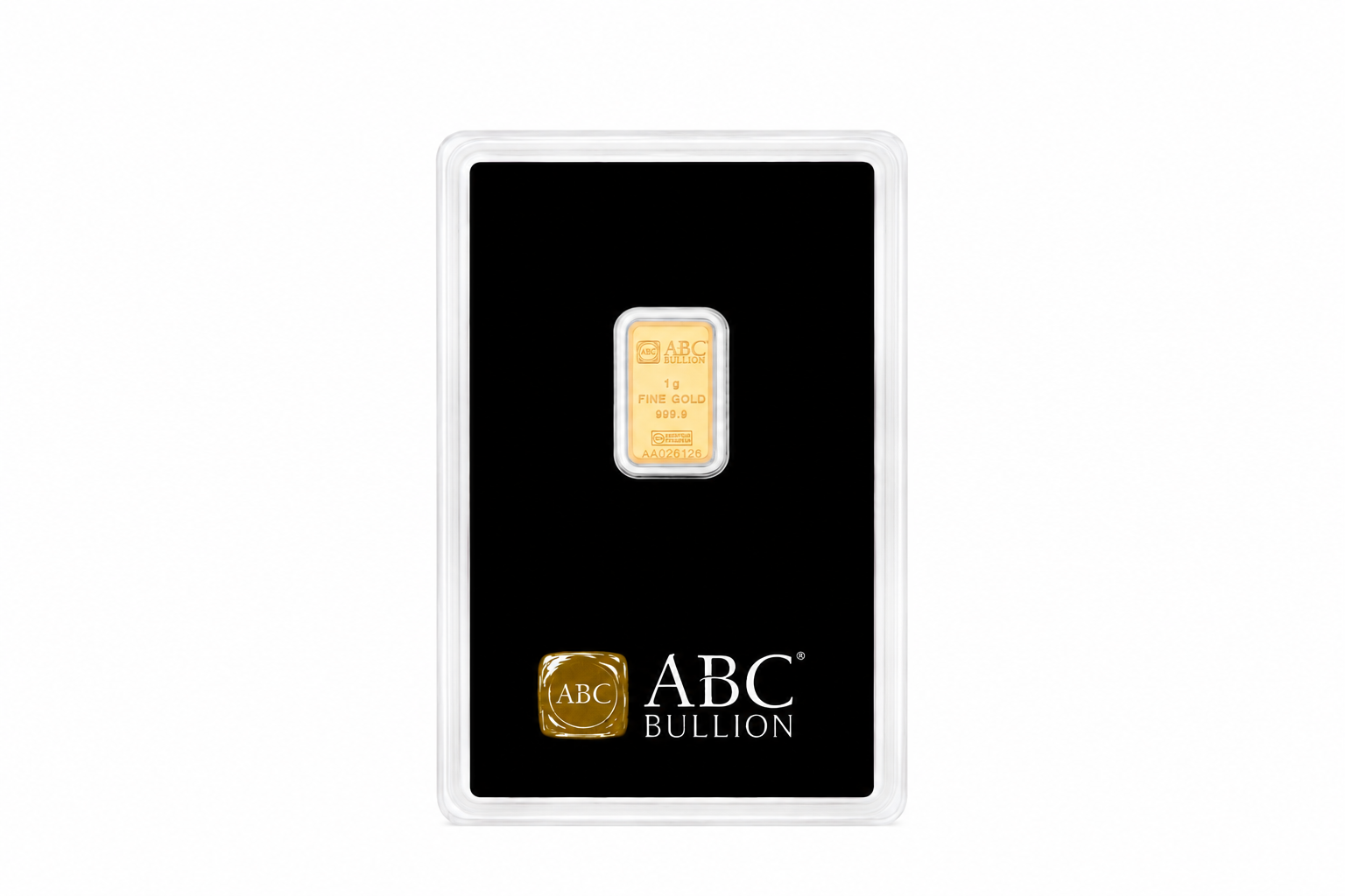 ABC Bullion Mint Gold Minted Tablet - 1g | Bulk Bullion