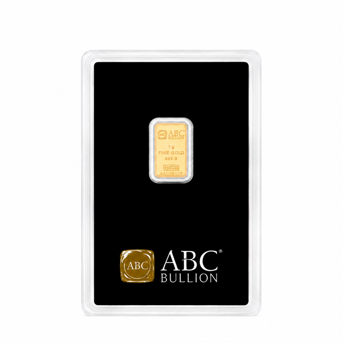 ABC Bullion Mint Gold Minted Tablet - 1g | Bulk Bullion