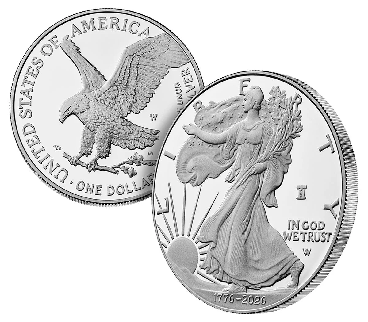 2026 United States Mint American Silver Eagle Coin - 1oz | Bulk Bullion