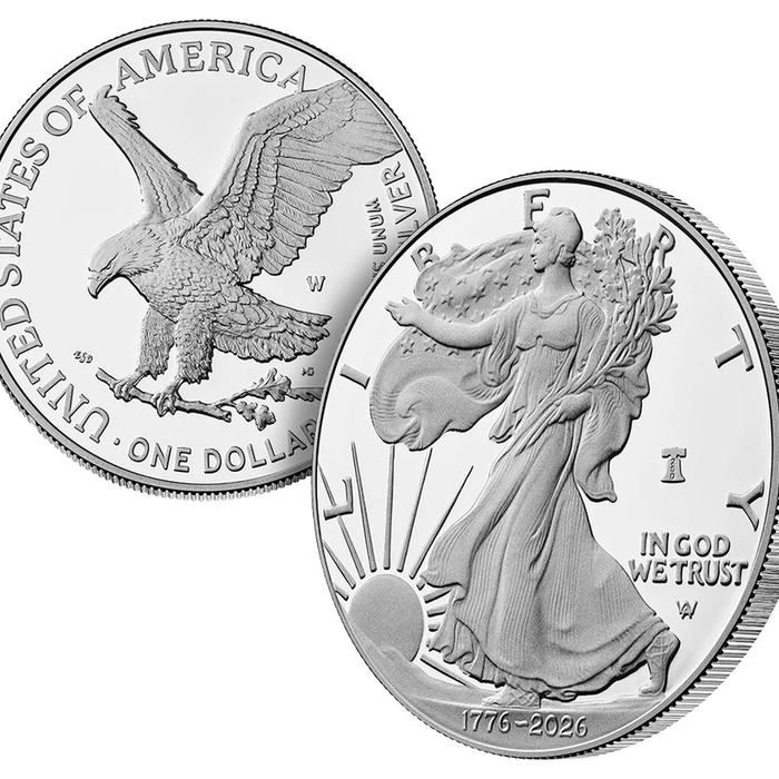 2026 United States Mint American Silver Eagle Coin - 1oz | Bulk Bullion