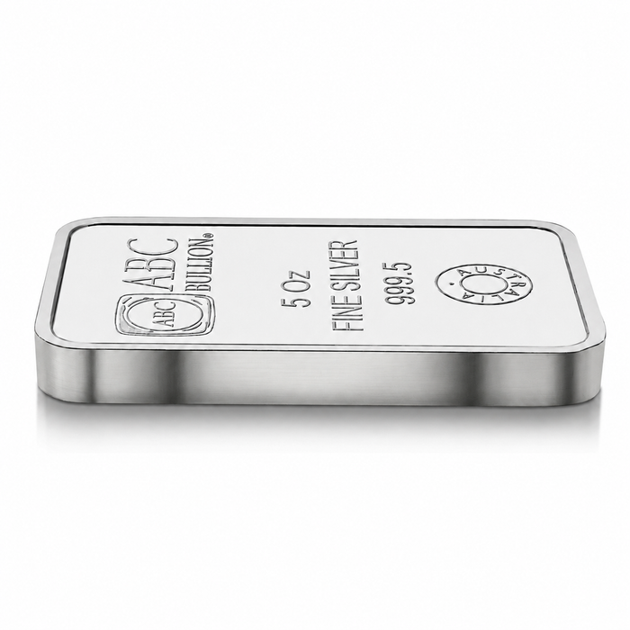 ABC Bullion Mint Eureka Silver Minted Bar - 5oz | Bulk Bullion