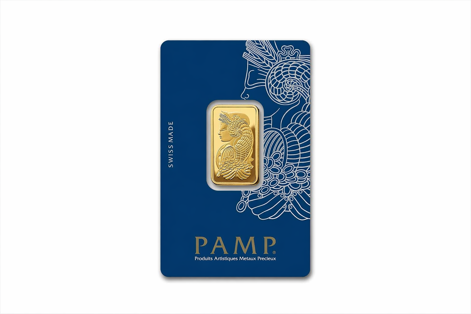 PAMP Suisse Lady Fortuna Veriscan Gold Minted Bar - 1/2oz | Bulk Bullion