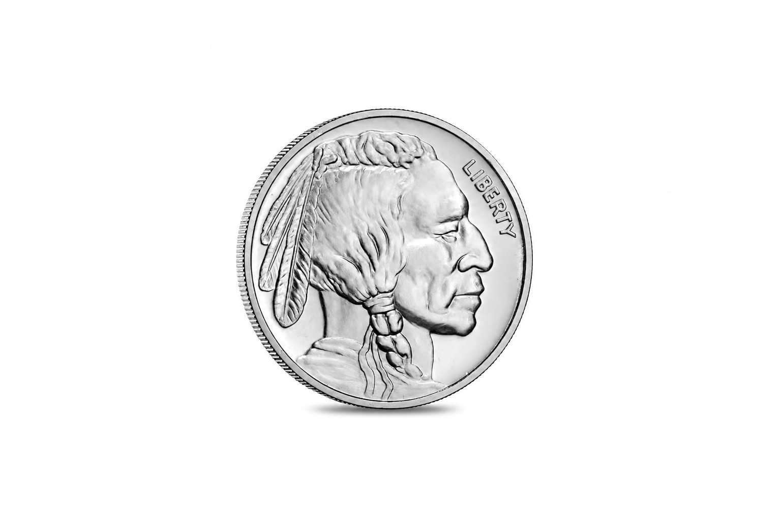 SilverTowne Buffalo / Indian Head Silver Bullion Round - 1oz | Bulk Bullion