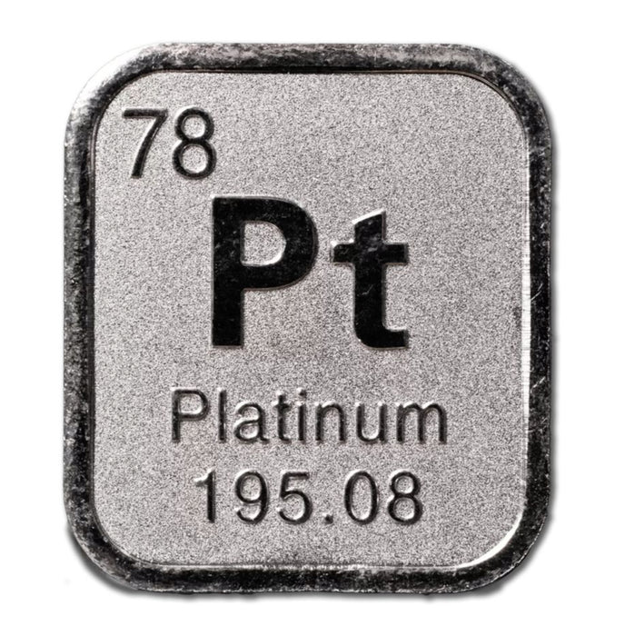 Intrinsic Tender XPT Platunim Minted Bar - 1/2oz