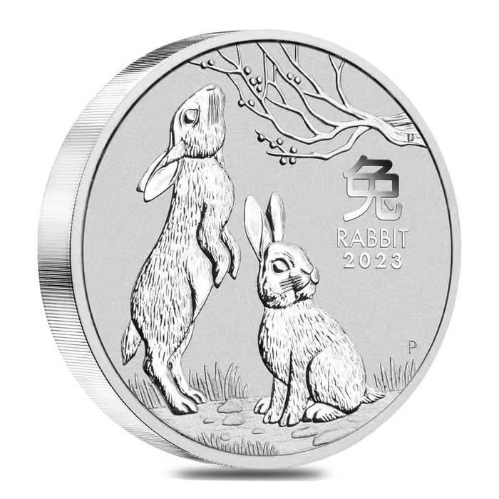 2023 Perth Mint Lunar Rabbit Silver Coin - 1kg