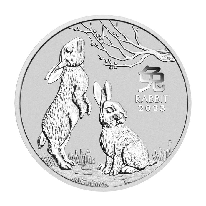 2023 Perth Mint Lunar Rabbit Silver Coin - 1kg