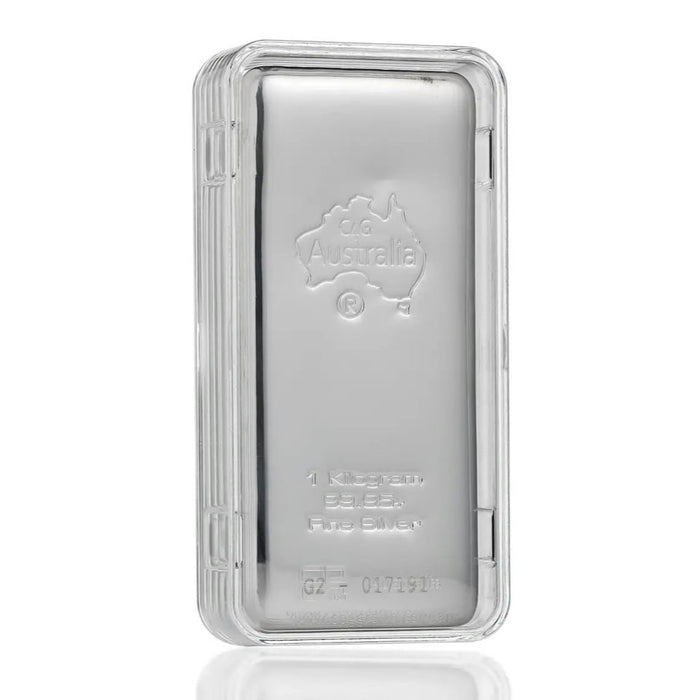 CPG Cast Silver Bullion Bar - 1kg