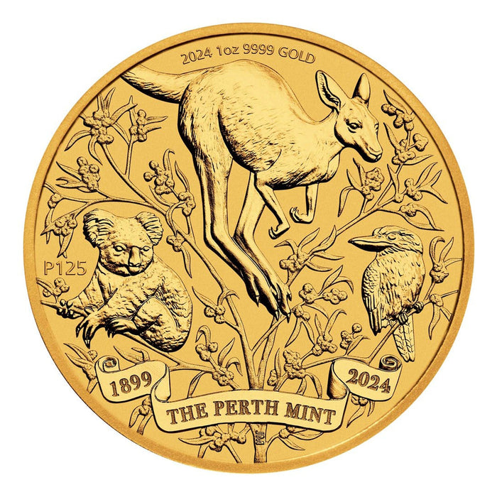 2024 Perth Mint 125th Anniversary Gold Coin - 1oz