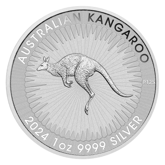 2024 Perth Mint Kangaroo Silver Coin - 1oz