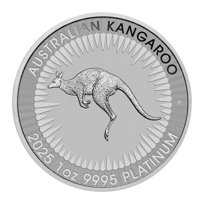 2025 Perth Mint Kangaroo Platinum Coin - 1oz