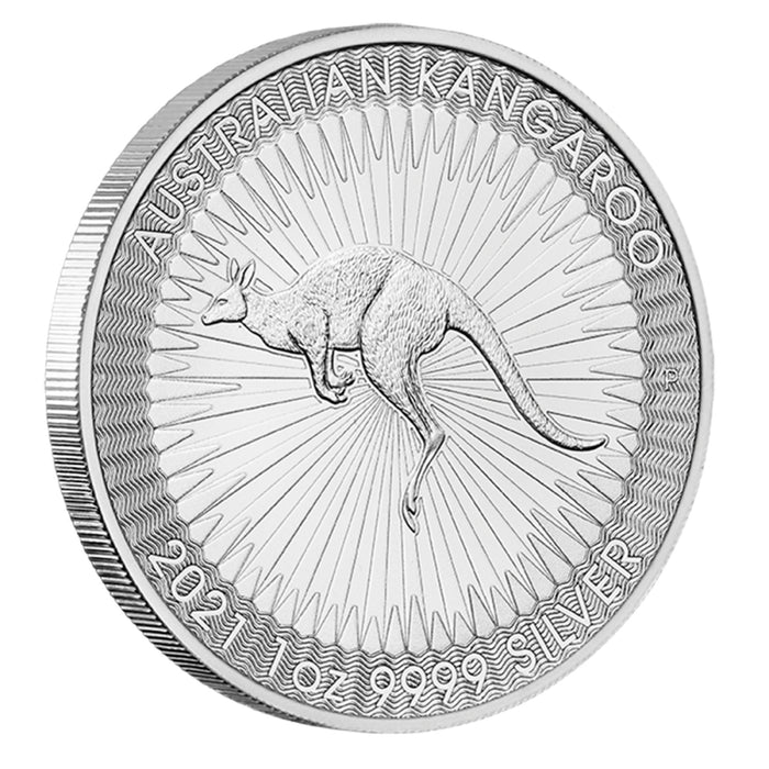 Perth Mint Kangaroo Silver Coin - 1oz