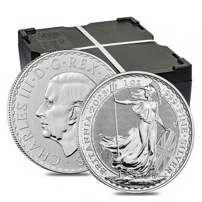 2023 Royal Mint Britannia King Charles Silver Coin - 1oz