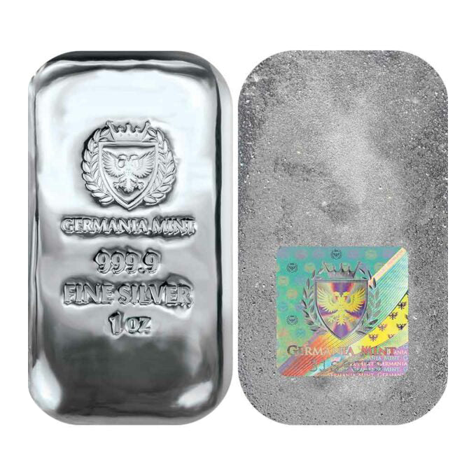 Germania Mint Silver Cast Bar – 1 Box (20oz)