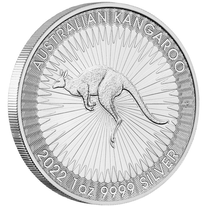 Perth Mint Kangaroo Silver Coin - 1oz