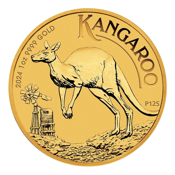 2024 Perth Mint Kangaroo Gold Coin - 1oz