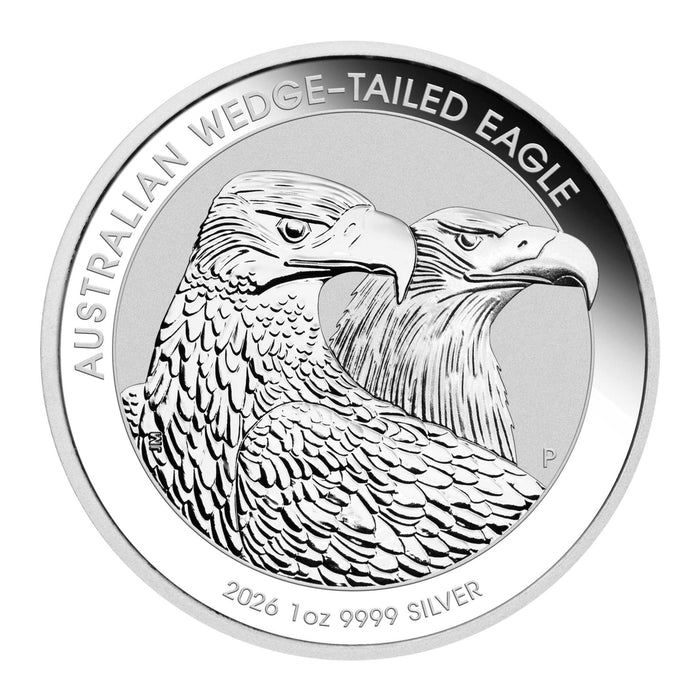 2026 Perth Mint Wedge Tailed Eagle Silver Coin - 1oz