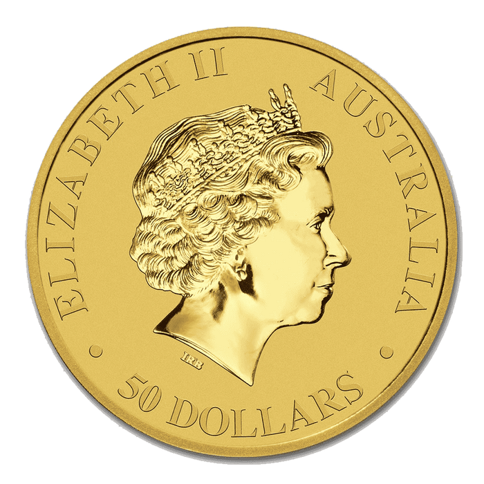 2017 Perth Mint Kangaroo Gold Coin - 1/2oz