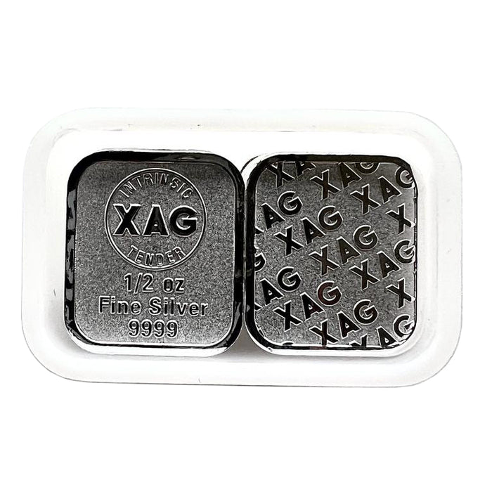 Intrinsic Tender XAG Minted Silver Bar – 1/2oz
