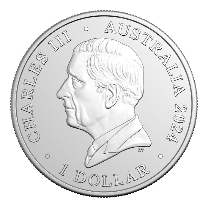 2024 Royal Australian Mint Kangaroo Silver Coin - 1oz