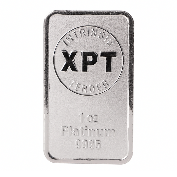 Intrinsic Tender XPT Platunim Minted Bar - 1oz