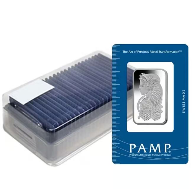 PAMP Suisse Lady Fortuna Platinum Bar - 1oz