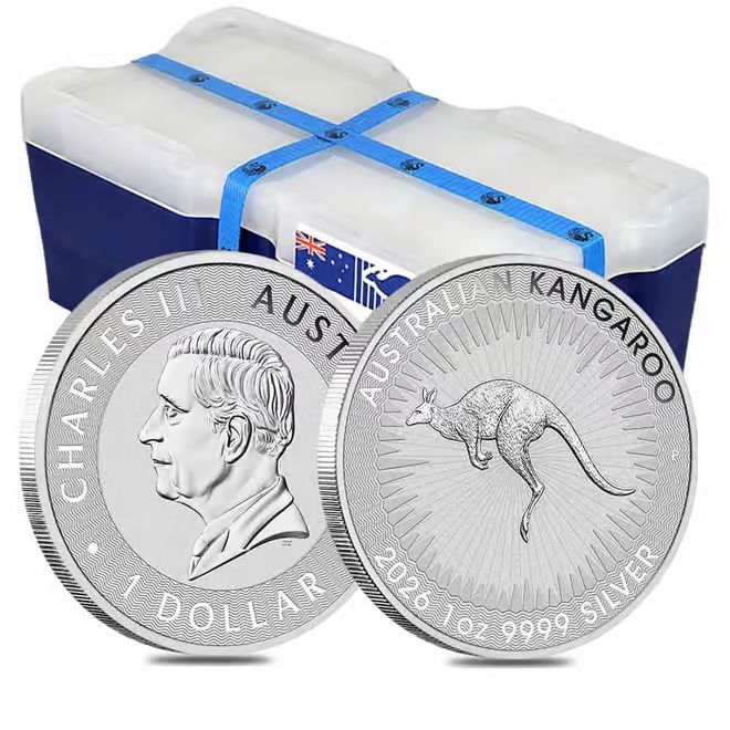 2026 Perth Mint Kangaroo Silver Coin - 1oz