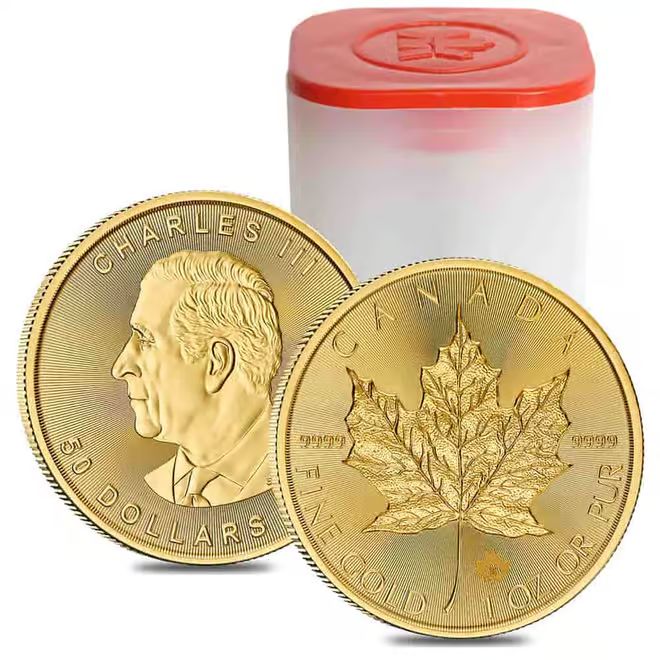 2026 Royal Canadian Mint Maple Leaf Gold Coin - 1oz