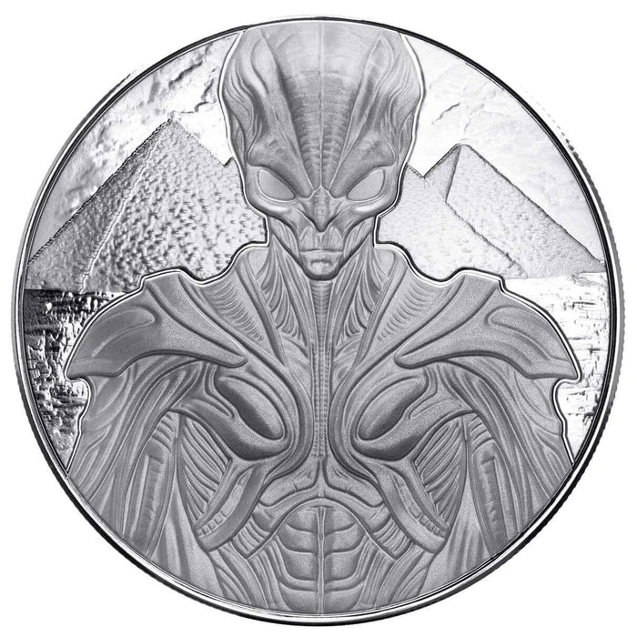 2025 Scottsdale Mint Samoa Alien Architects Silver Coin - 5oz