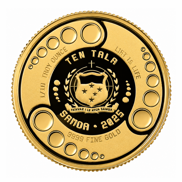 2025 Scottsdale Mint Alien Gold Coin - 1/10oz