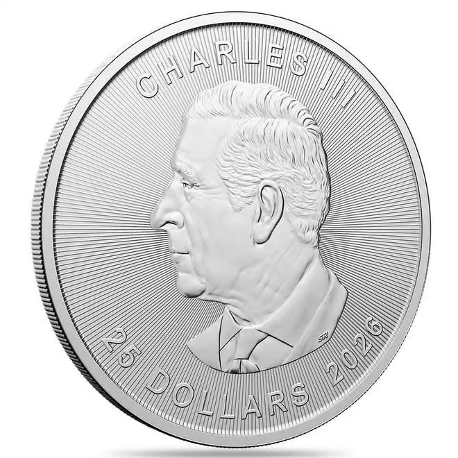 2026 Royal Canadian Mint Maple Silver Coin - 5oz