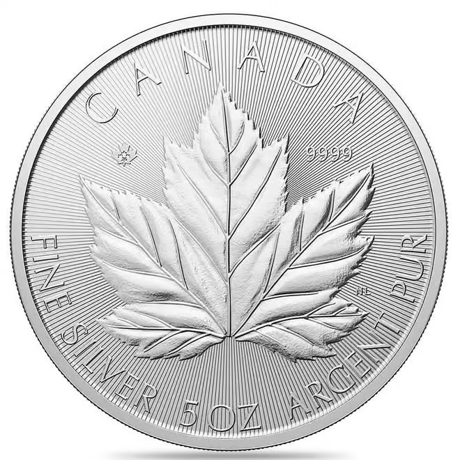 2026 Royal Canadian Mint Maple Silver Coin - 5oz
