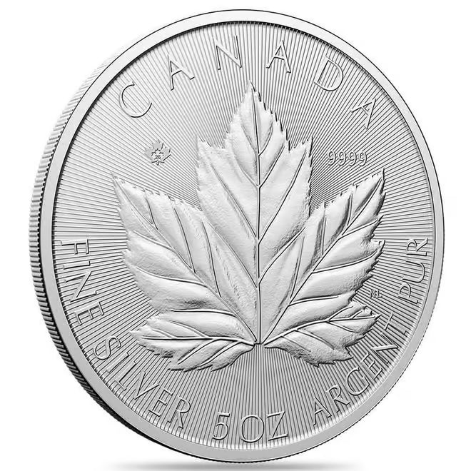 2026 Royal Canadian Mint Maple Silver Coin - 5oz