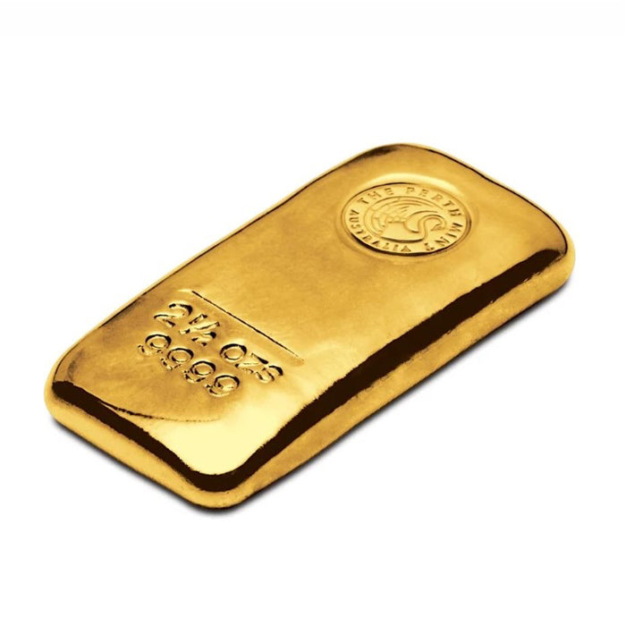 Perth Mint Buy Back Gold Cast Bar - 2.5oz