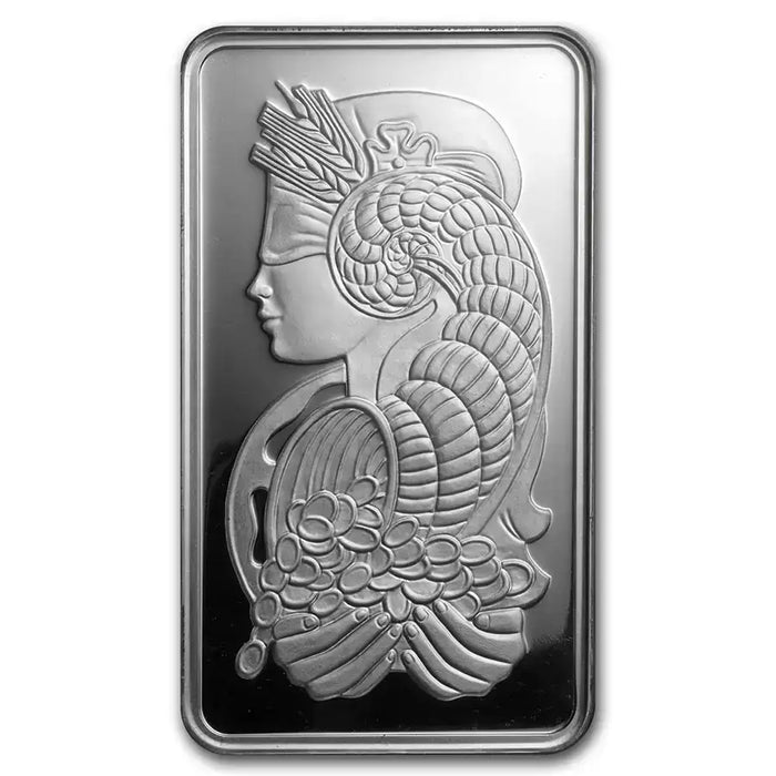 PAMP Suisse Lady Fortuna Silver Minted Bar - 100g