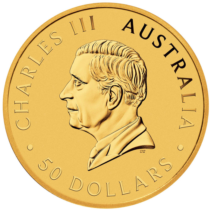 2026 Perth Mint Kangaroo Gold Coin - 1/2oz
