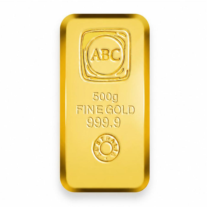 ABC Bullion Gold Cast Bar - 500g