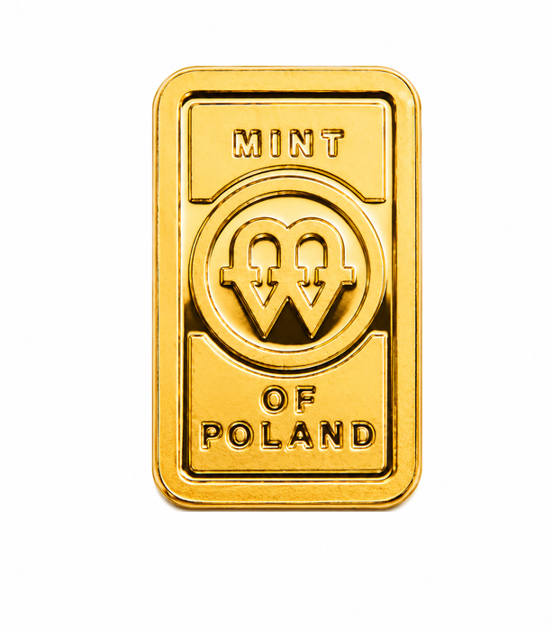 Mennica Polska Gold Minted Bar - 1g