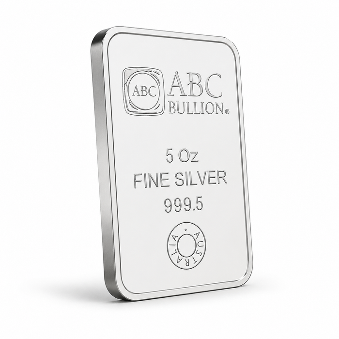 ABC Bullion Mint Eureka Silver Minted Bar - 5oz