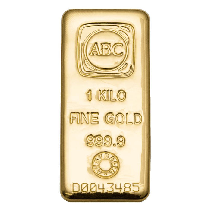 ABC Bullion Gold Cast Bar - 1kg