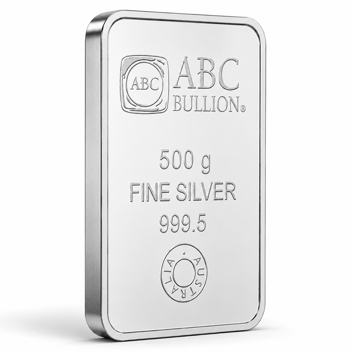 ABC Bullion Mint Eureka Silver Minted Bar - 500g