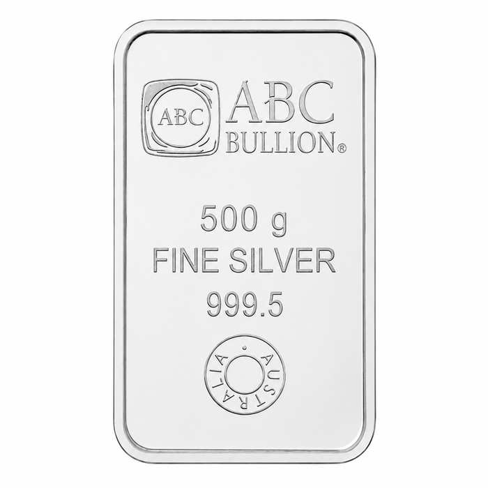 ABC Bullion Mint Eureka Silver Minted Bar - 500g