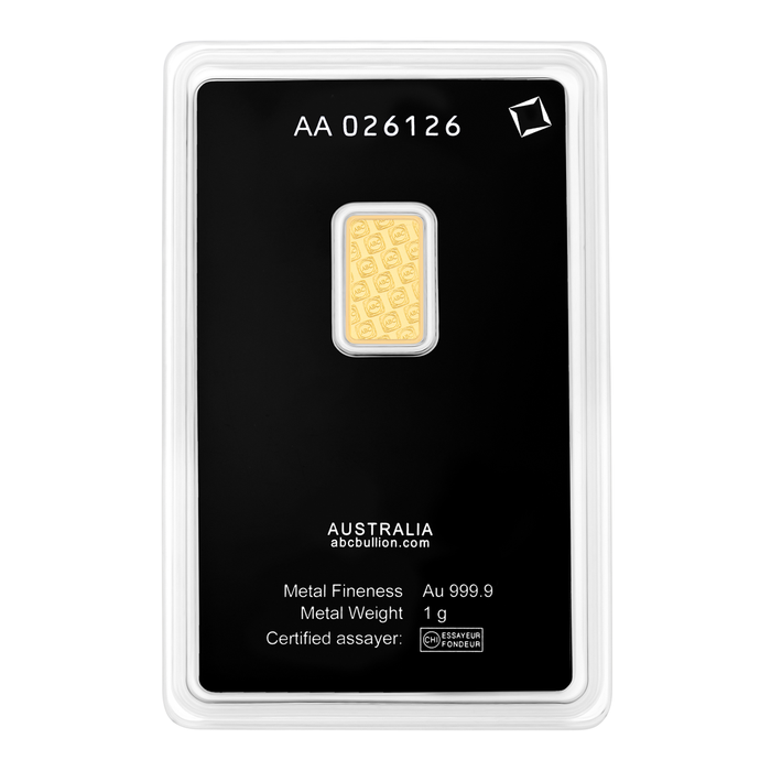 ABC Bullion Mint Gold Minted Tablet - 1g