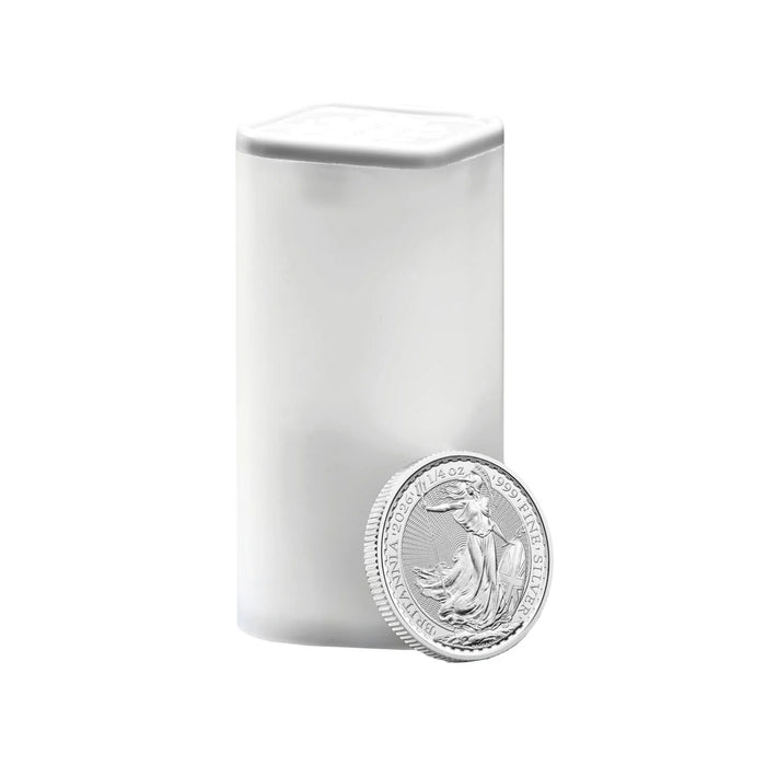 Royal UK Mint Britannia Silver Bullion Coin – 1/4 oz